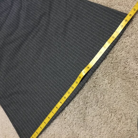 RACHEL Rachel Roy Grey Corporate Pinstripe Womens 3/4 Sleeve Shift Dress - 12 - Picture 14 of 16